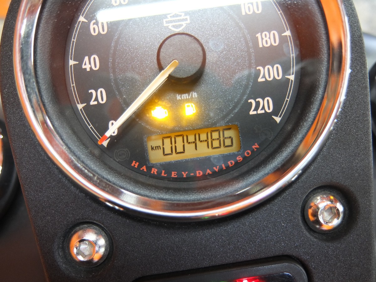 走行はかなり浅めの4486㎞！まだまだ慣らし中レベルですね！